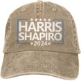 Harris Shapiro 2024 Hat for Mens Kamala Harris 2024 Hat for Womens Gag