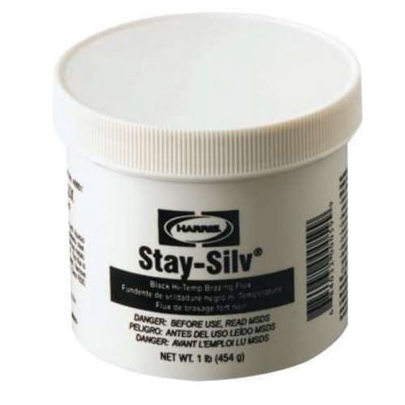 J.W. Harris SSBF1 HA STA-SILV BLACK 1# FLUX40051