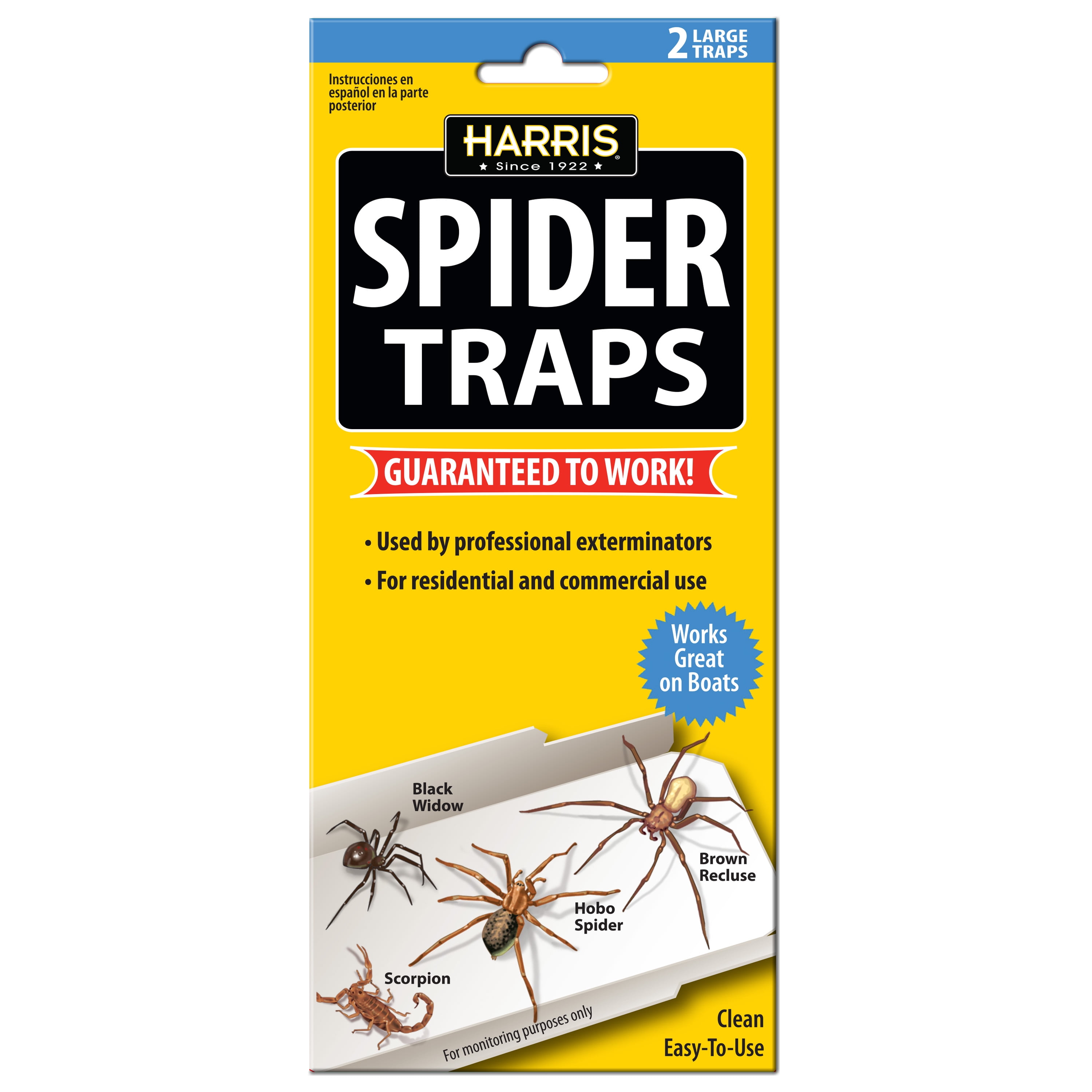 Insect Trap & Monitor, Sticky Glue Boards for Ants & Other Bugs, Non Toxic,  Odorless Pest Control (30-Pack)