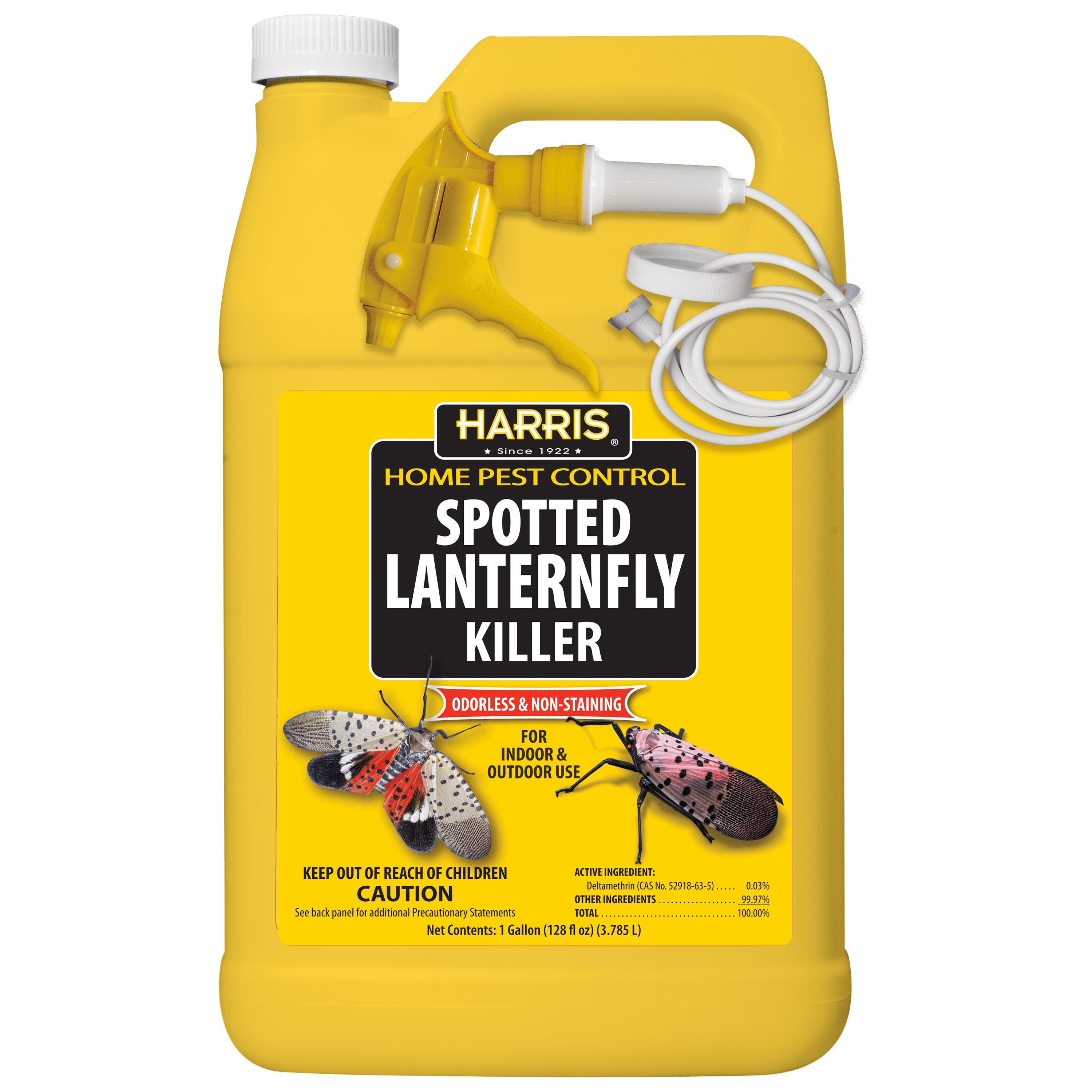 Harris PEST CONTROL Spotted Lanternfly Killer INSECTICIDE, BUG SPRAY, 1 Gallon with Trigger