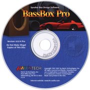 Harris Technologies BassBox 6 Pro Software CD-ROM