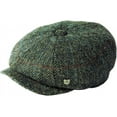 thumbnail image 1 of Harris Tweed 8 piece bakerboy cap - Carloway, 1 of 3