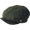 thumbnail image 1 of Harris Tweed 8 piece bakerboy cap - Carloway, 1 of 3