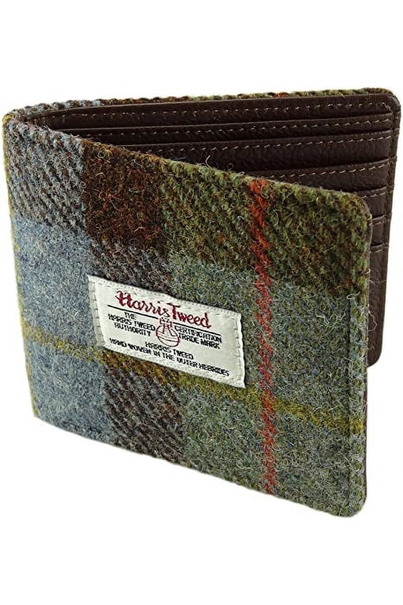 Harris Tweed 'Mull' Gents Wallet in MacLeod Tartan by Glen Appin of Scotland