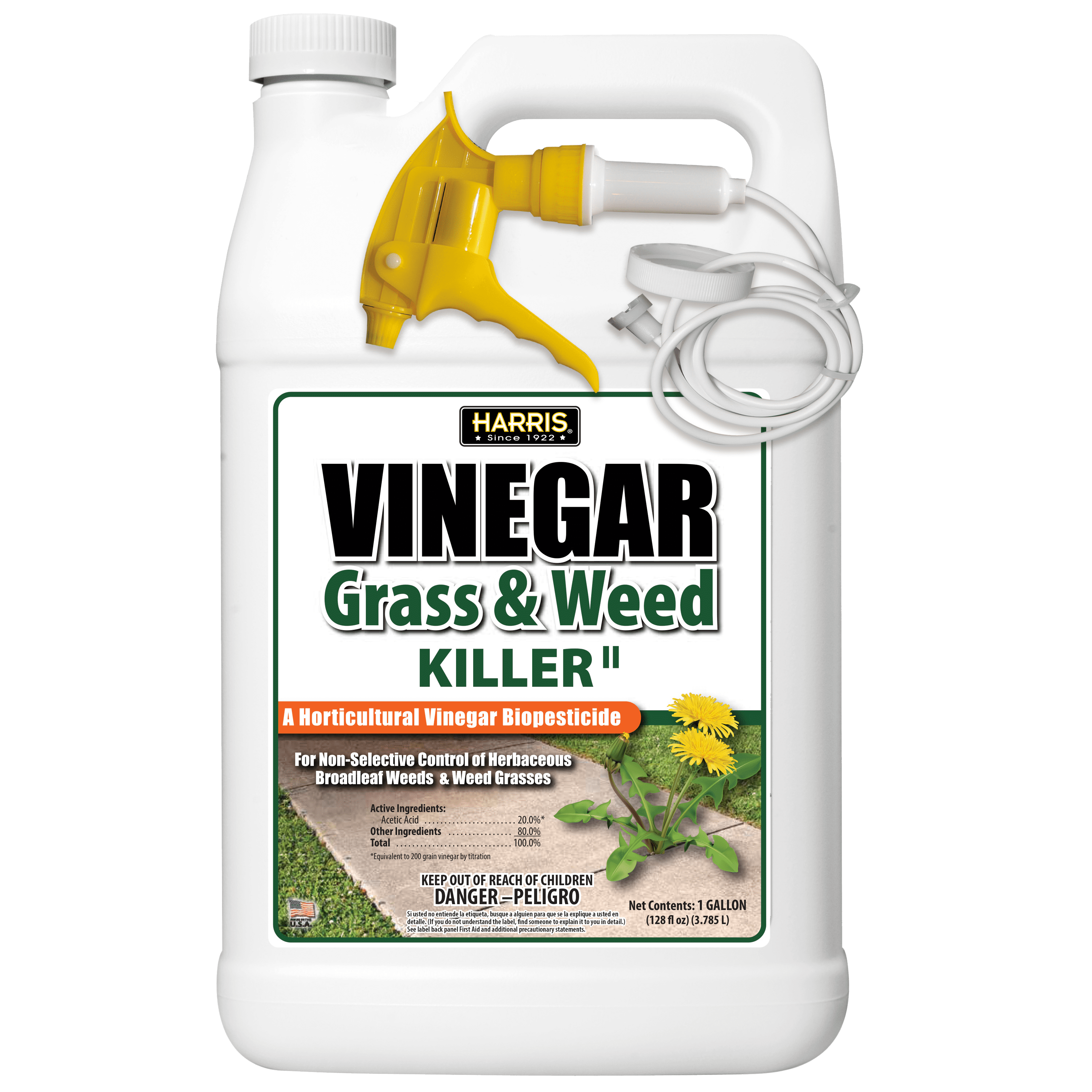 Vinegar on sale weed killer