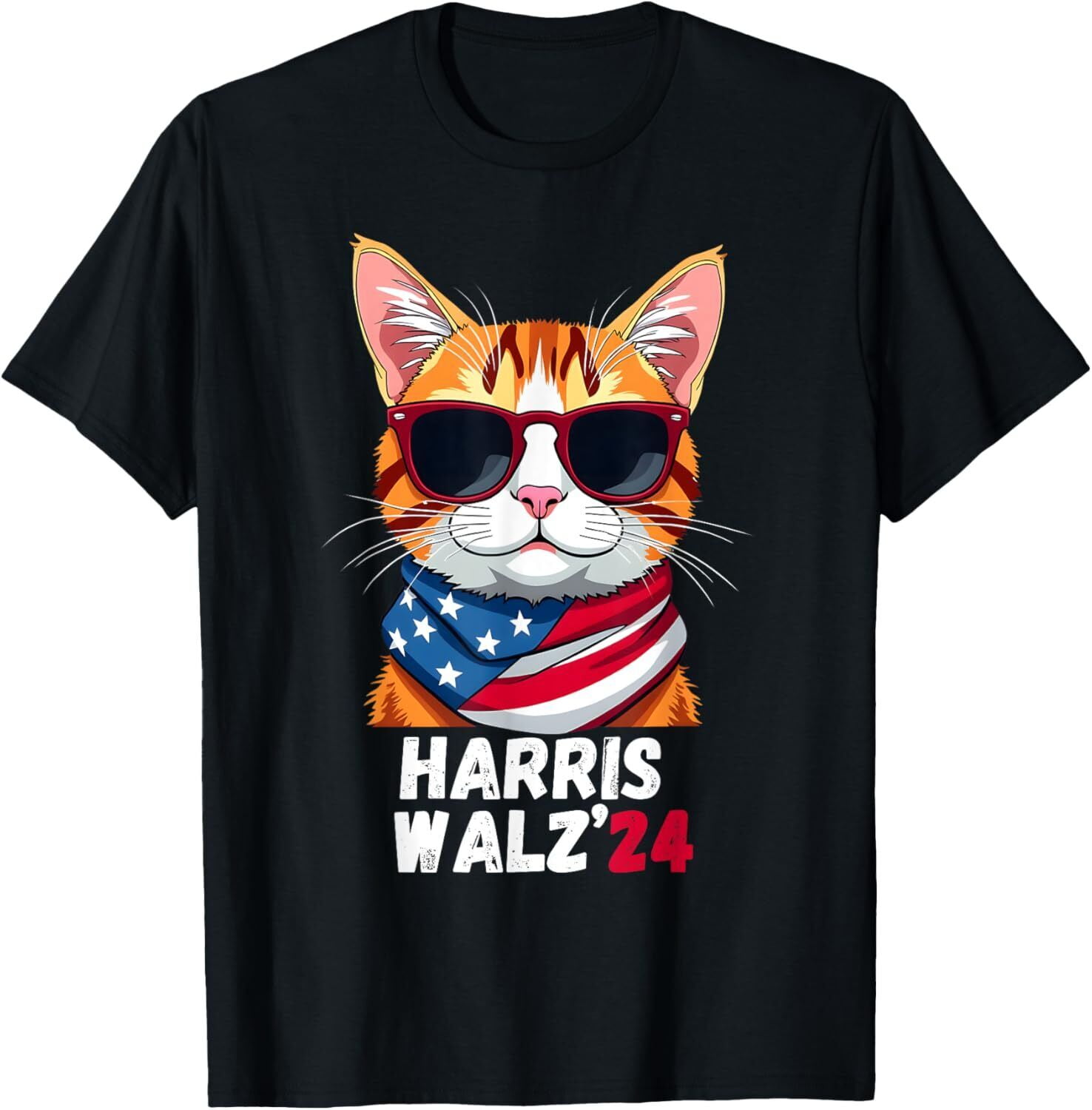 Harris Waltz 2024 Cat Lady Kamala Harris Tim Walz Waltz TShirt