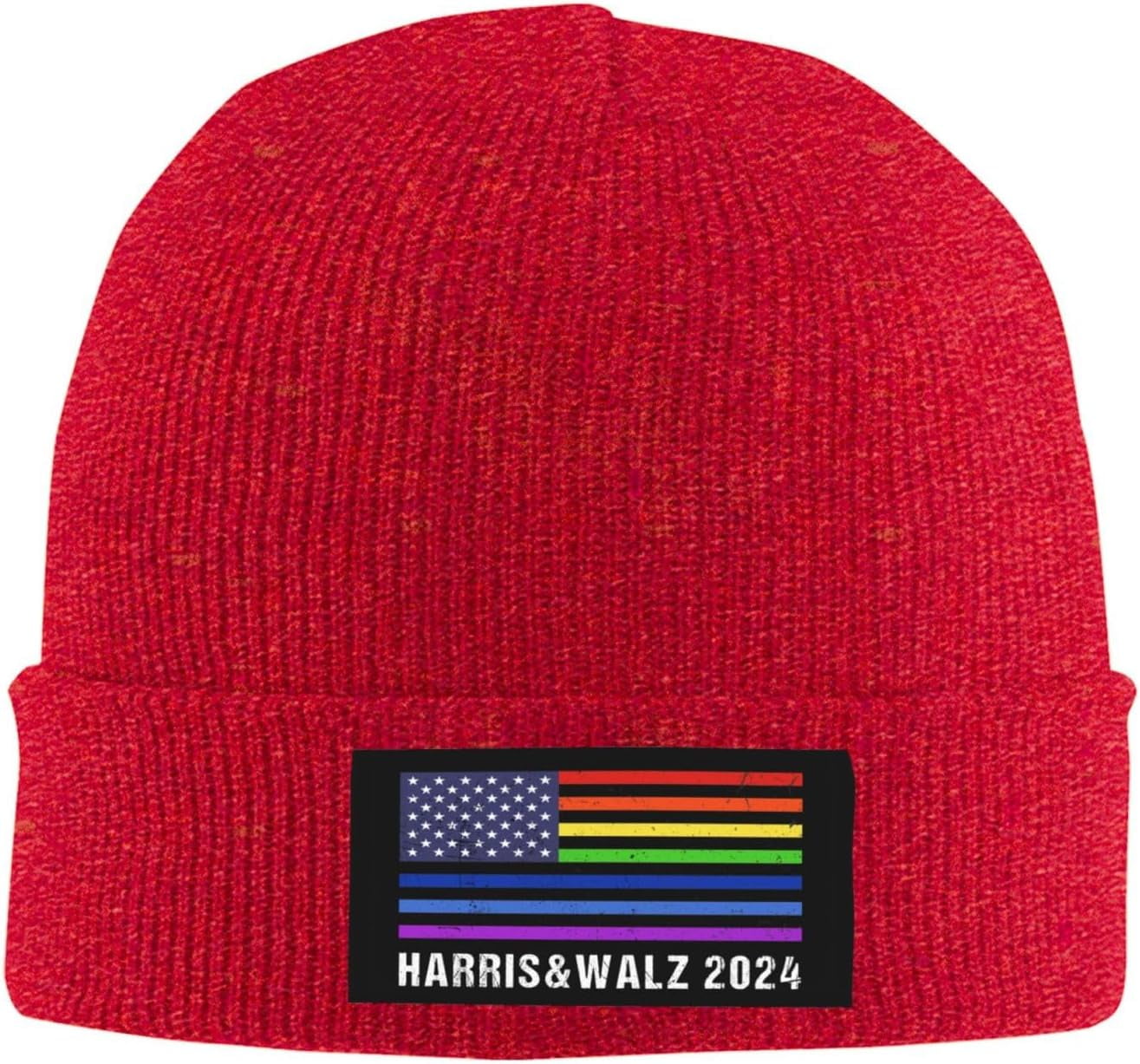 Harris Waltz 2024 Election Kamala Harris for President Knit Hat Winter