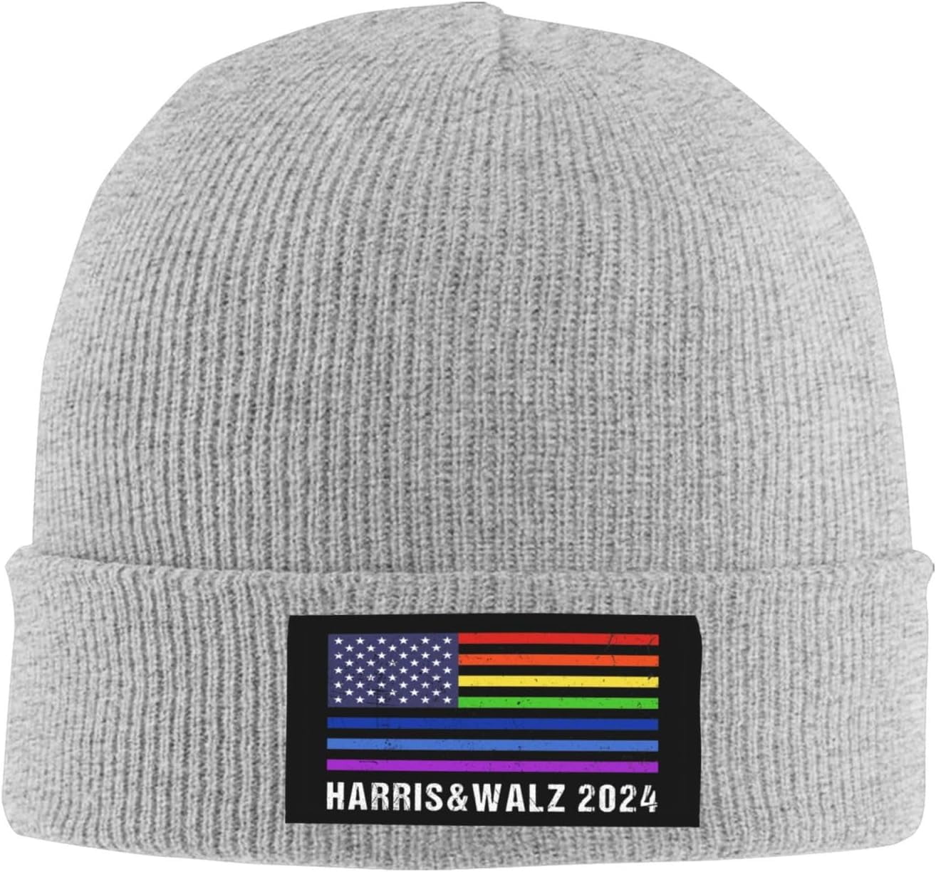 Harris Waltz 2024 Election Kamala Harris for President Knit Hat Winter