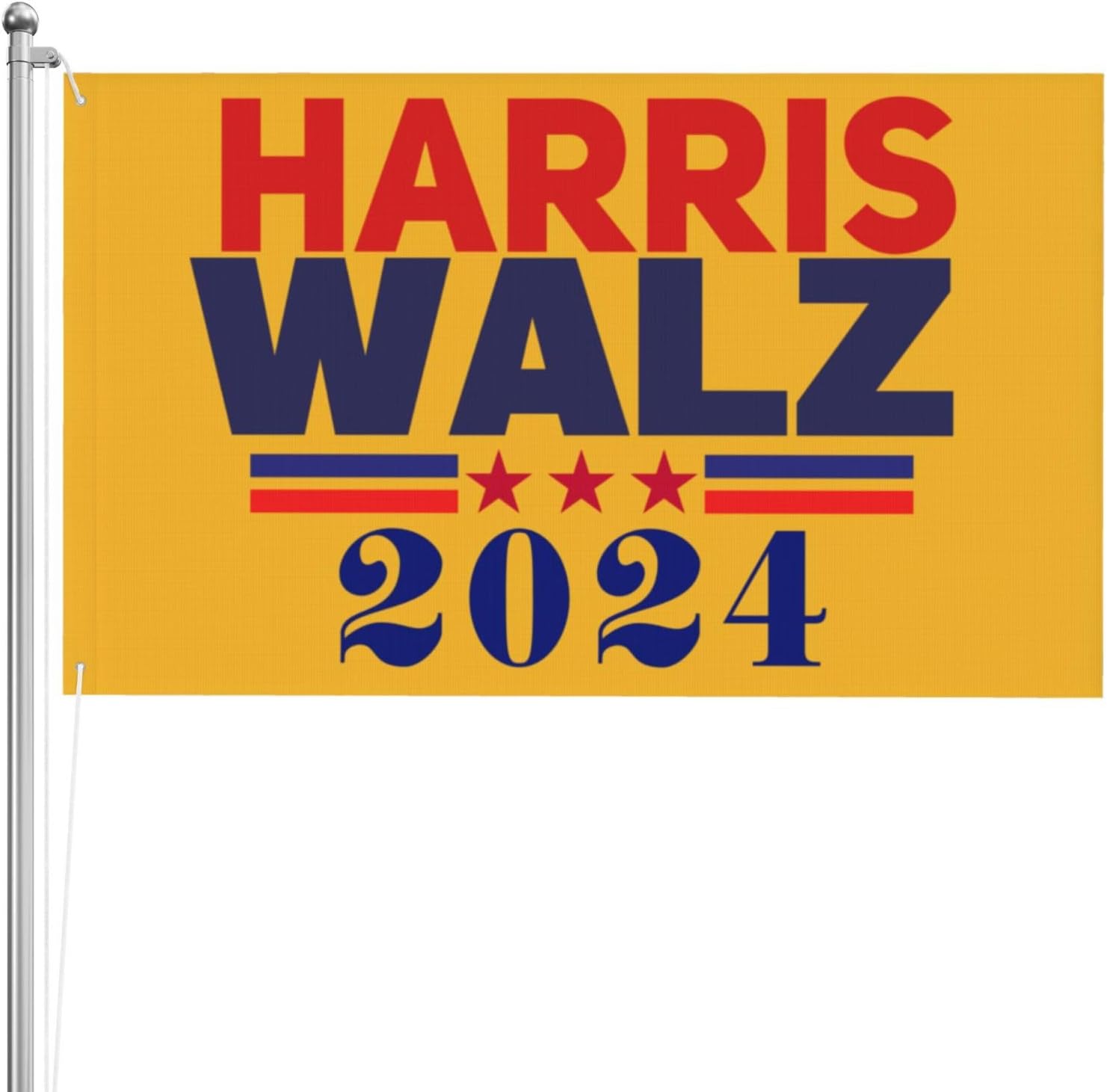HarrisWaltz 2024 Flag 3x5 Harris Walz 2024 Flag Banner Harris Walz For