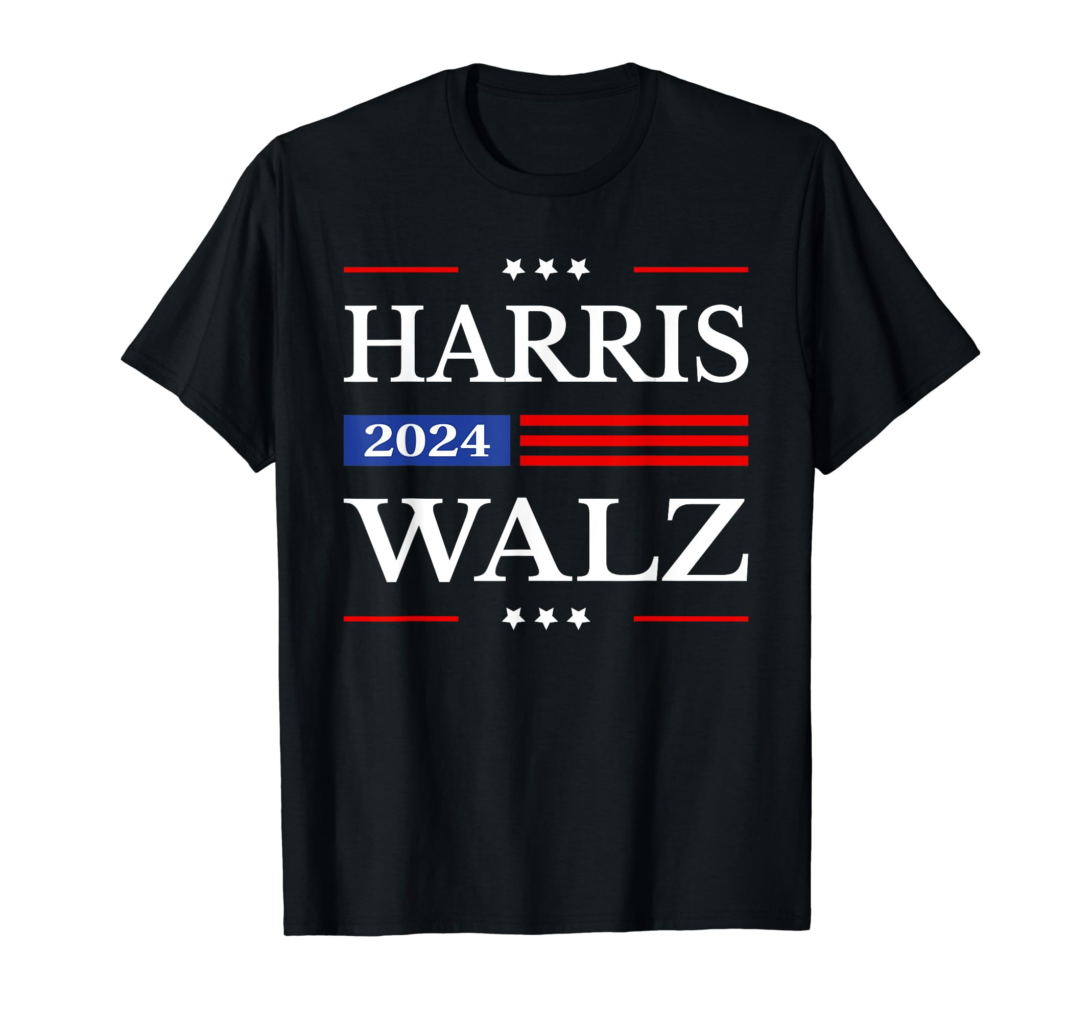 Harris Waltz 2025 Kamala Harris 2025 Tim Waltz 2025 USA Flag TShirt