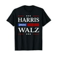 Harris Waltz 2025 Kamala Harris 2025 Tim Waltz 2025 USA Flag TShirt