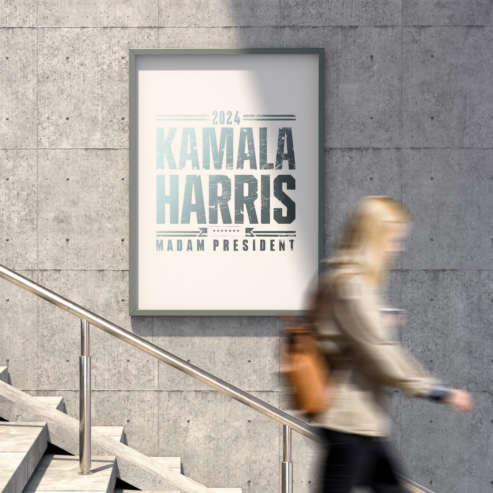 Harris Waltz 2024 Poster, Kamala Harris Tim Walz Poster 5*7 inches 50g