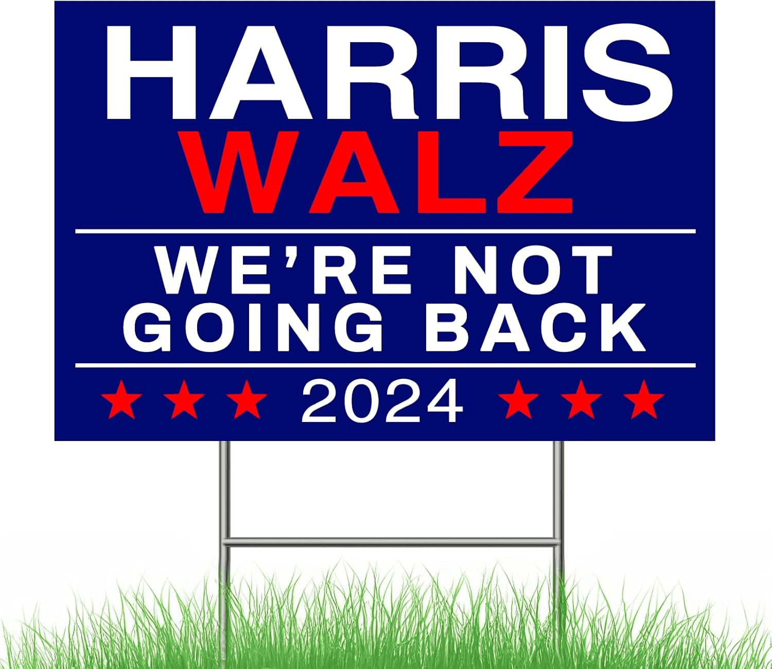 Harris Waltz 2024 Yard Sign Erica Madelaine