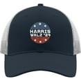 Harris Walz 2024 Campaign for President Patriotic Kamala Trucker Hat