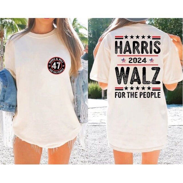 Harris Walz 2024 For The People Shirt, Kamala Harris Tim Walz President