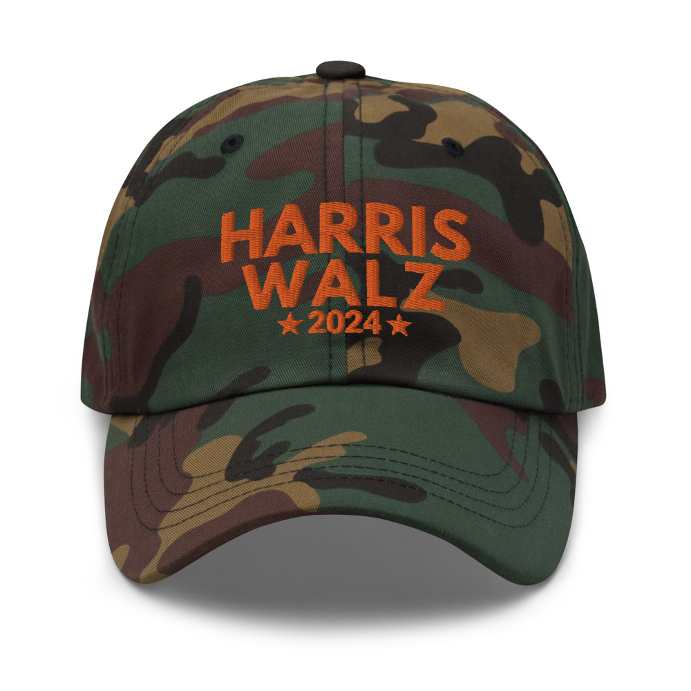 Harris Walz 2024 Hat, Embroidered Dad Cap, President Harris, Harris ...