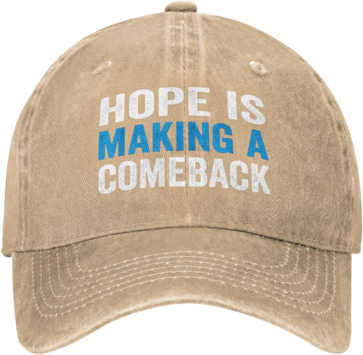 Harris Walz 2024 Hope is Making A Comeback Hats Classic Caps for Men
