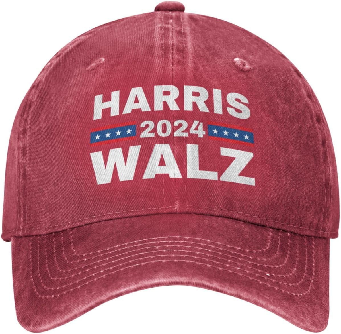 Harris Walz 2024 Kamala Harris Tim Waltz 2024 Hat Men Baseball Hat with