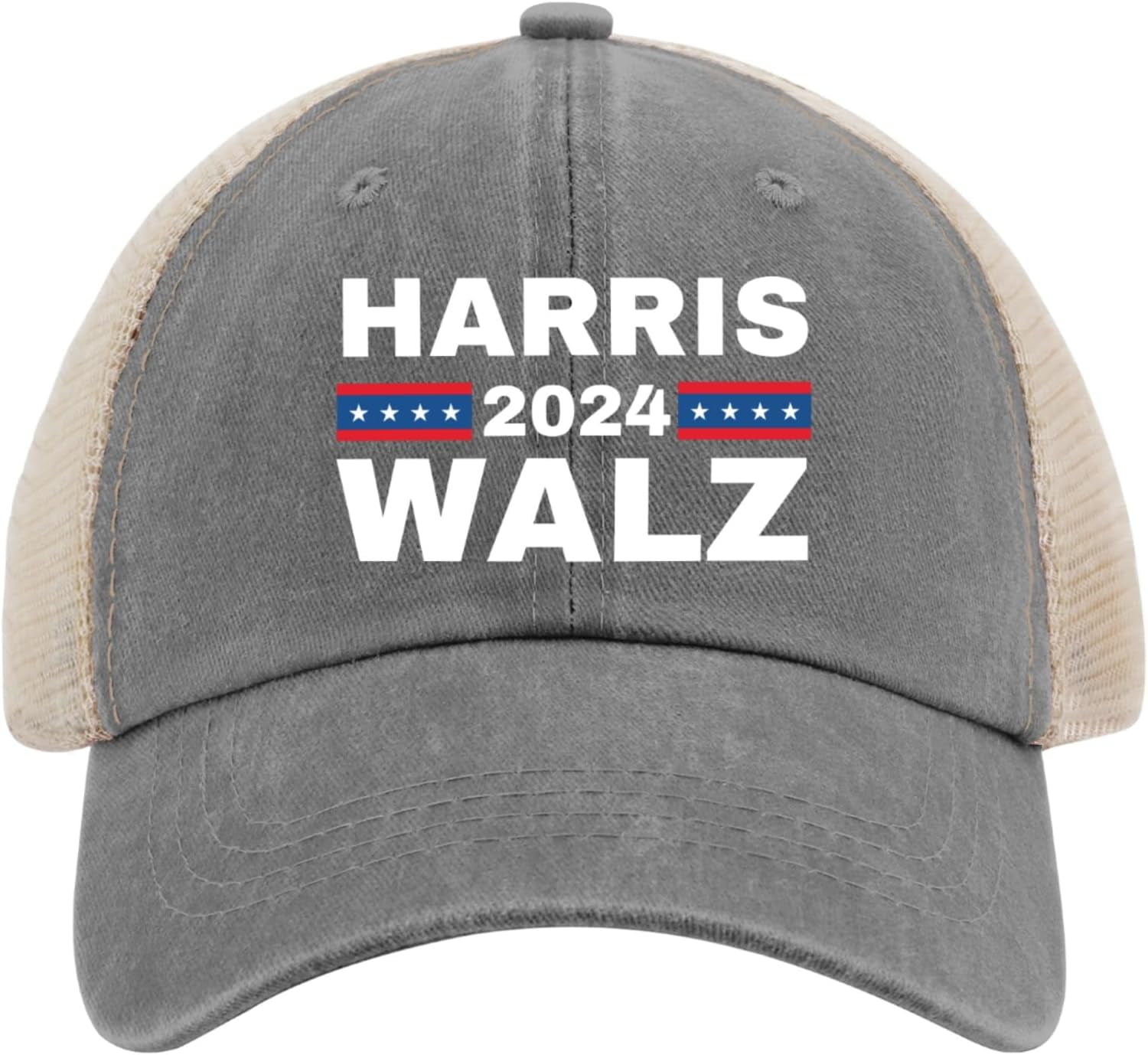 Harris Walz 2024 Kamala Harris Tim Waltz 2024 Trucker Hat Women Funny
