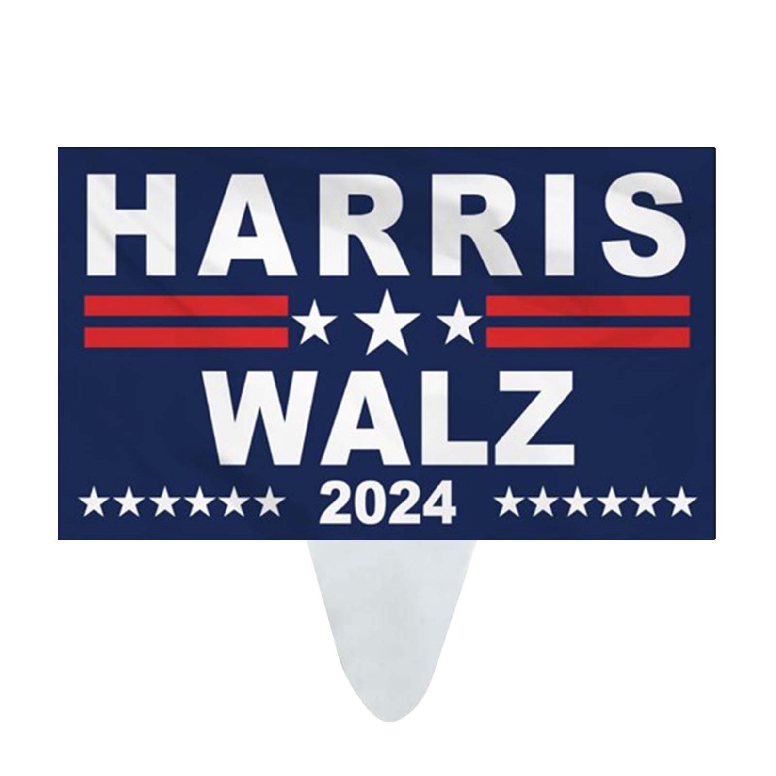 Harris Walz 2024 Kamala Harris Tim Walz Waltz For President Yard Sign