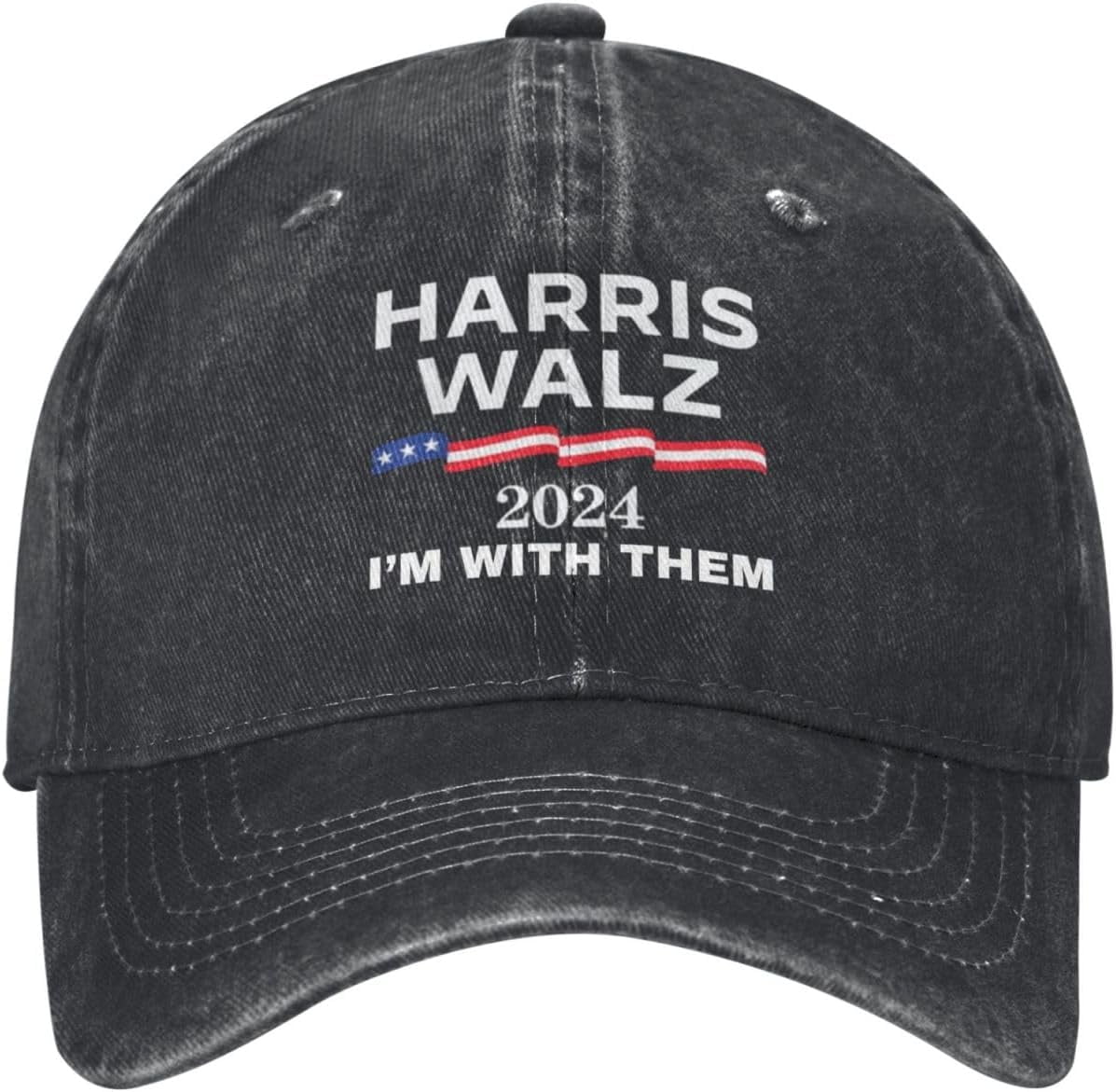 Harris Walz 2024 Kamala Harris Waltz 2024 I’m with Them Hat for Women