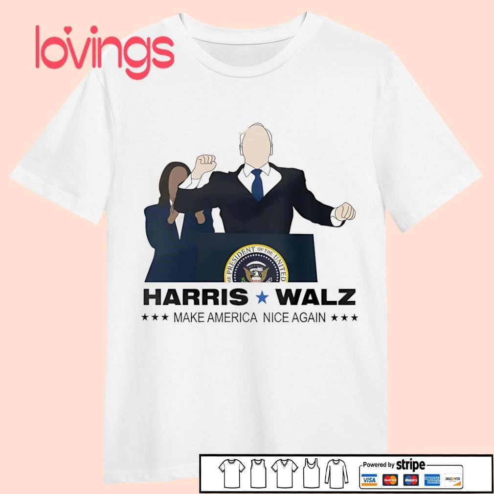 Harris Walz 2024 Make America Nice Again Shirt