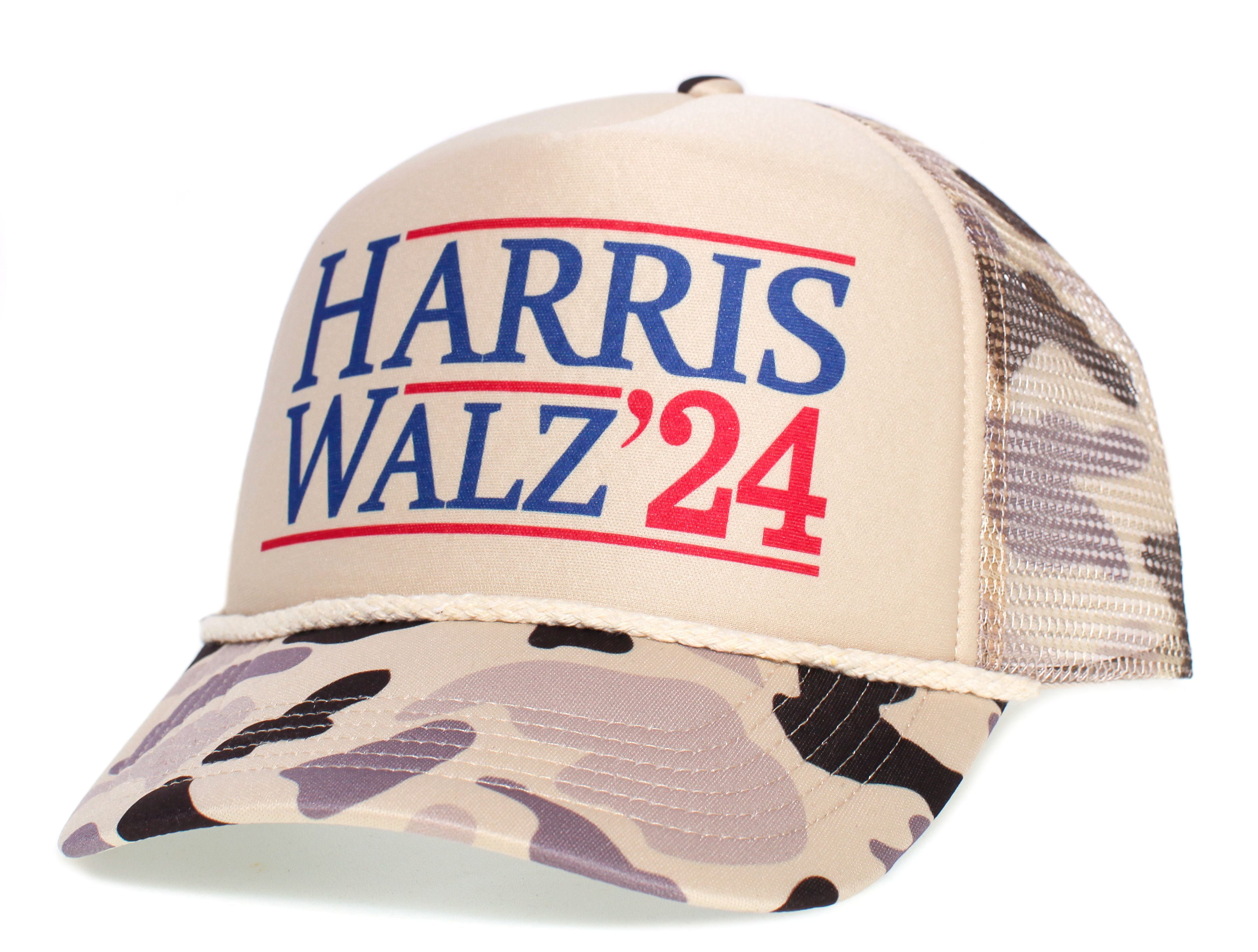 Harris Walz 2024 Presidential Campaign Hat Democrat Cap Adult