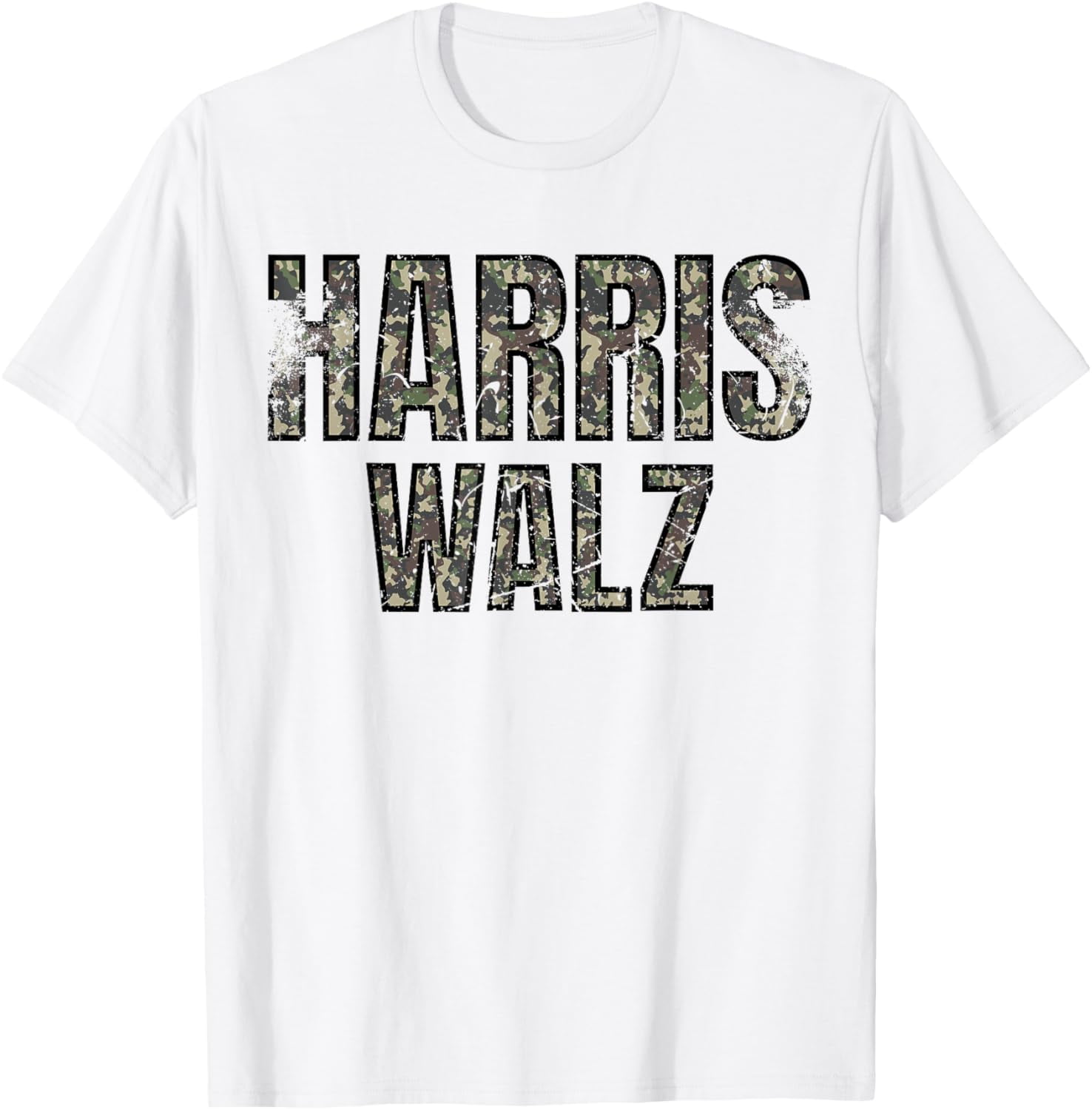 Chapéu Camionista Camuflado Harris Walz | Eleição 2024