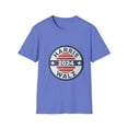 thumbnail image 1 of Harris Walz 2024 Retro Circular Election T-Shirt, 1 of 4