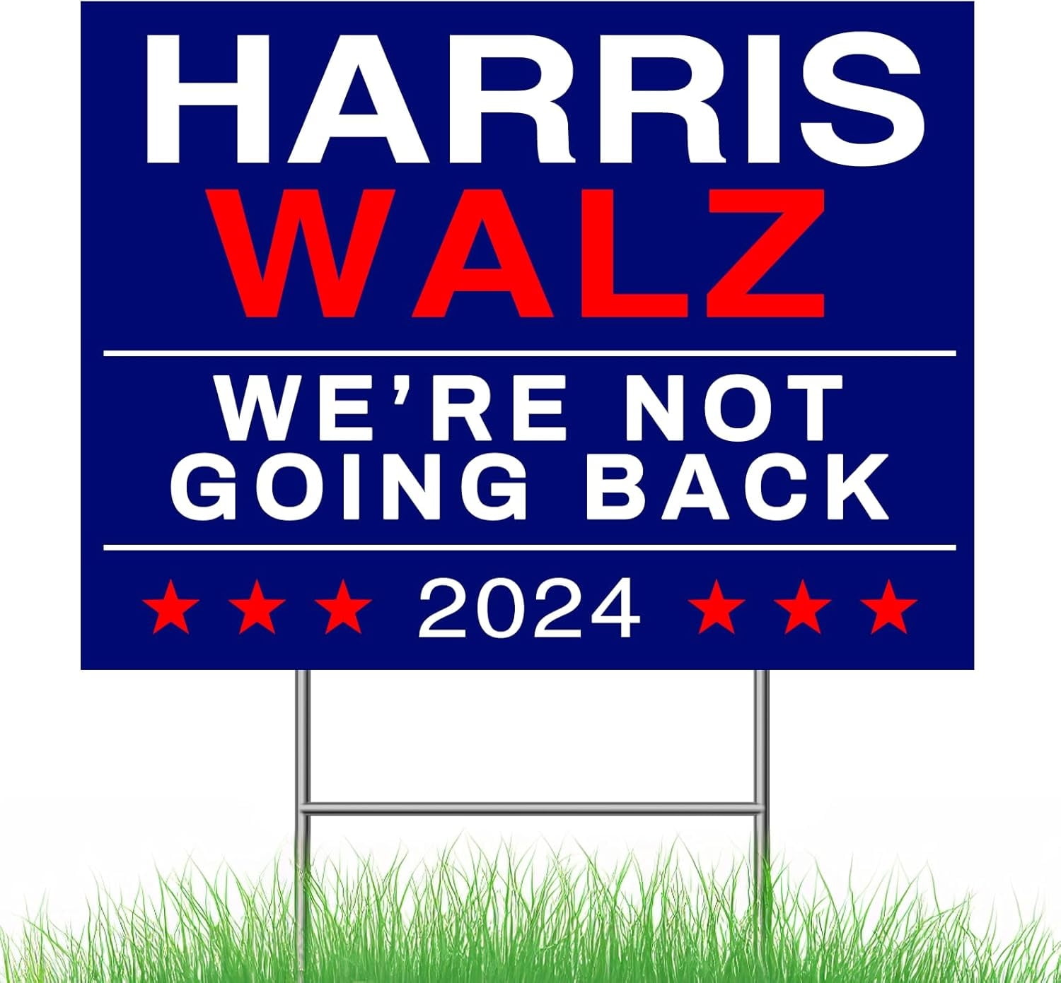 Harris Walz 2024 Yard Sign, Kamala Harris Tim Walz Waltz for Lawn Sign