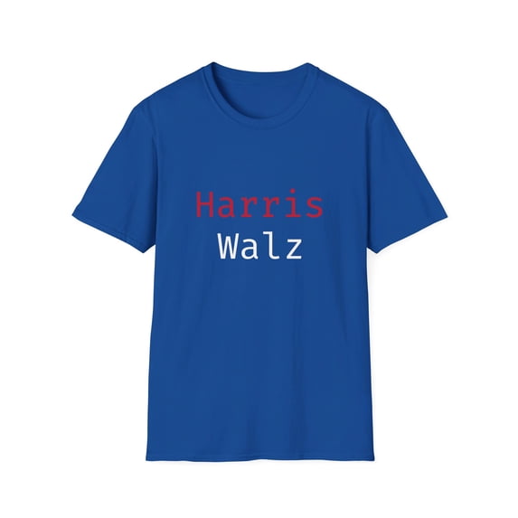 Harris Walz Campaign Election support, Unisex Softstyle T-Shirt