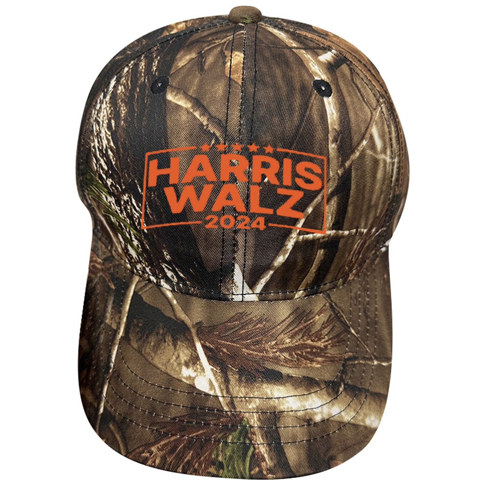 Harris Walz Baseball Cap Realtree Print Adjustable Sun Hat