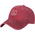 Harris Walz Let's Win This 2024 1R Adjustable Denim Trucker Hat