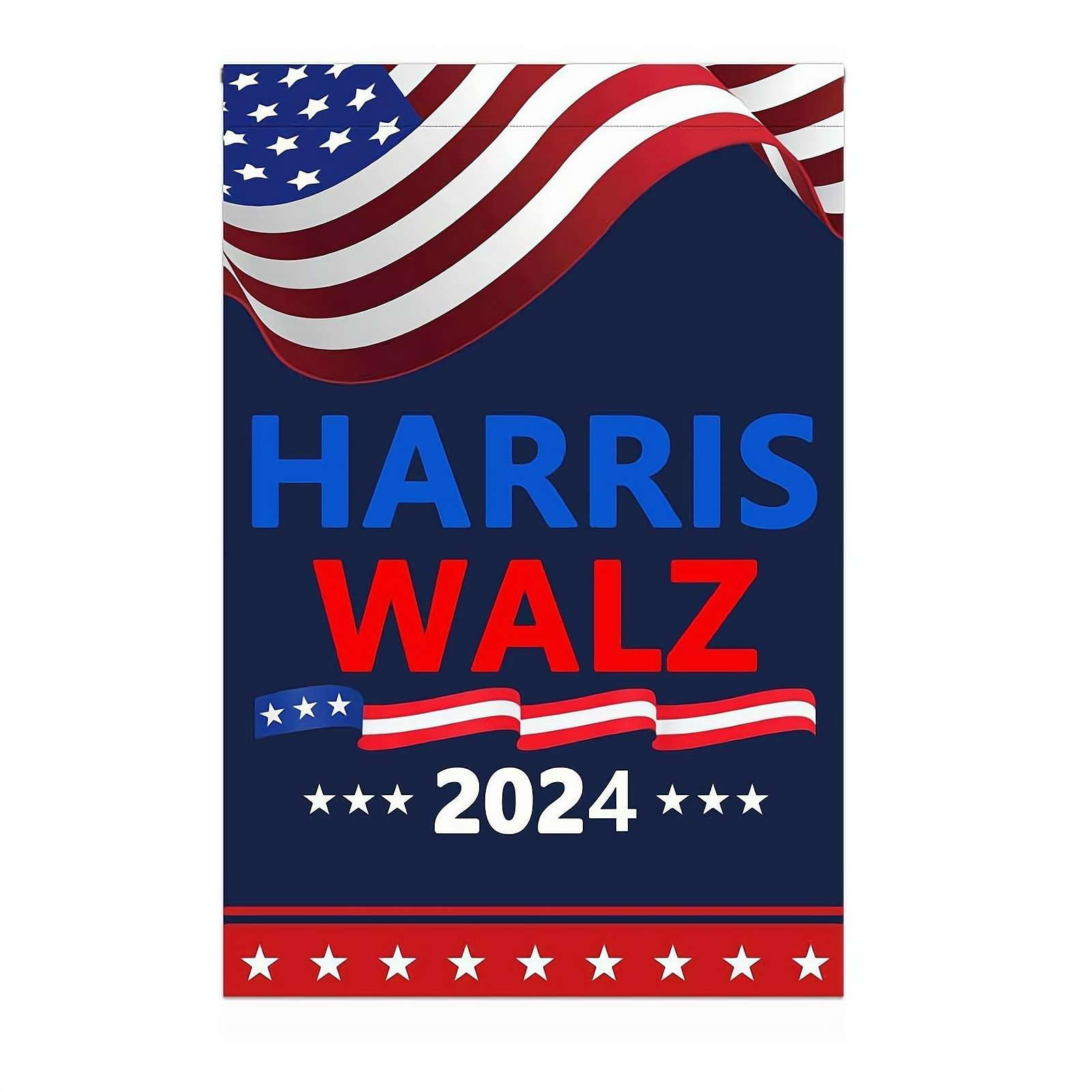 Harris Walz for President 2024 Flag Kamala 2024 House Flag Kamala For