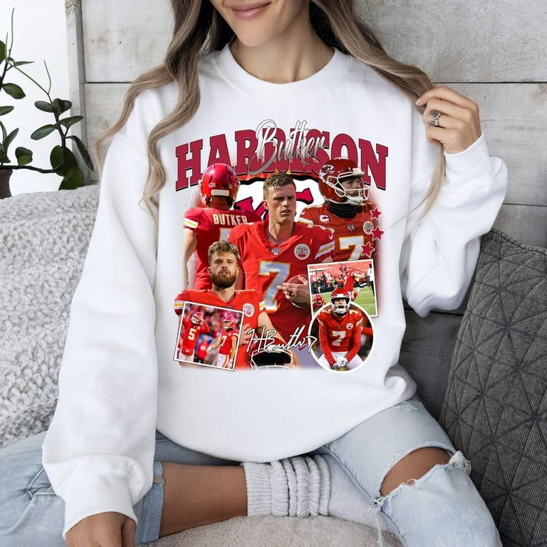 Harrison Butker 90S Vintage Bootleg Sweatshirt Retro American Football Bootleg Shirt Unisex Sweatshirt for Men and Women up to Size 4XL