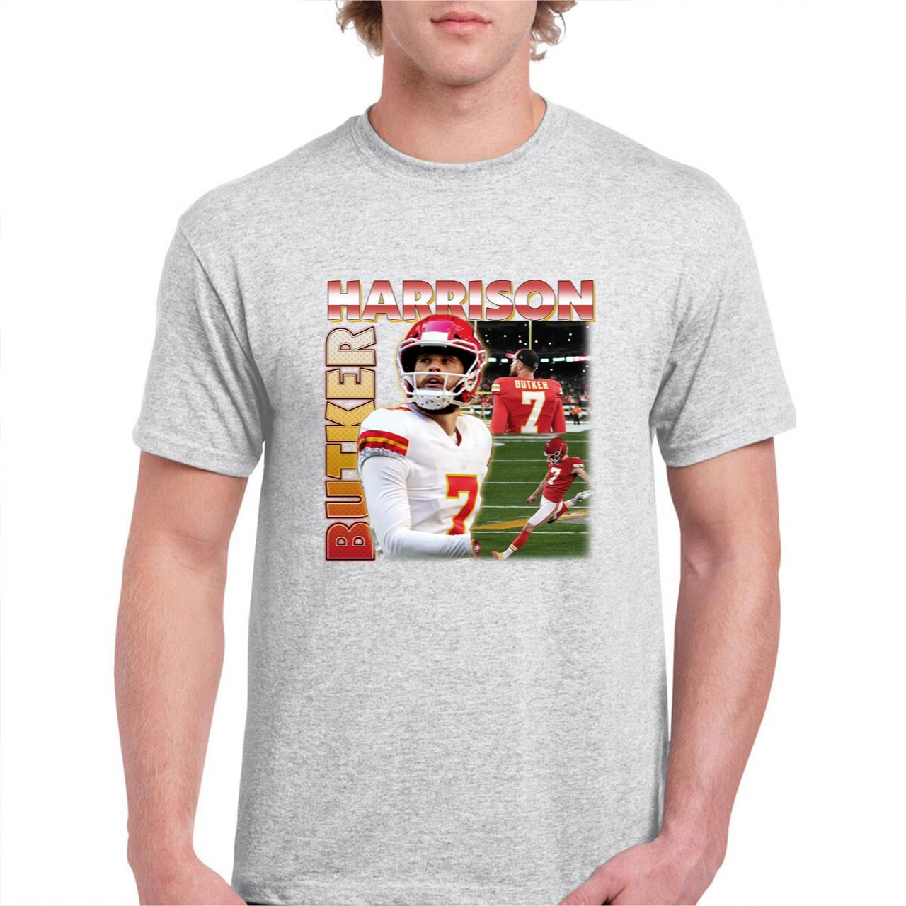 Harrison Butker Shirt Vintage Harrison Butker Graphic Tee Jersey