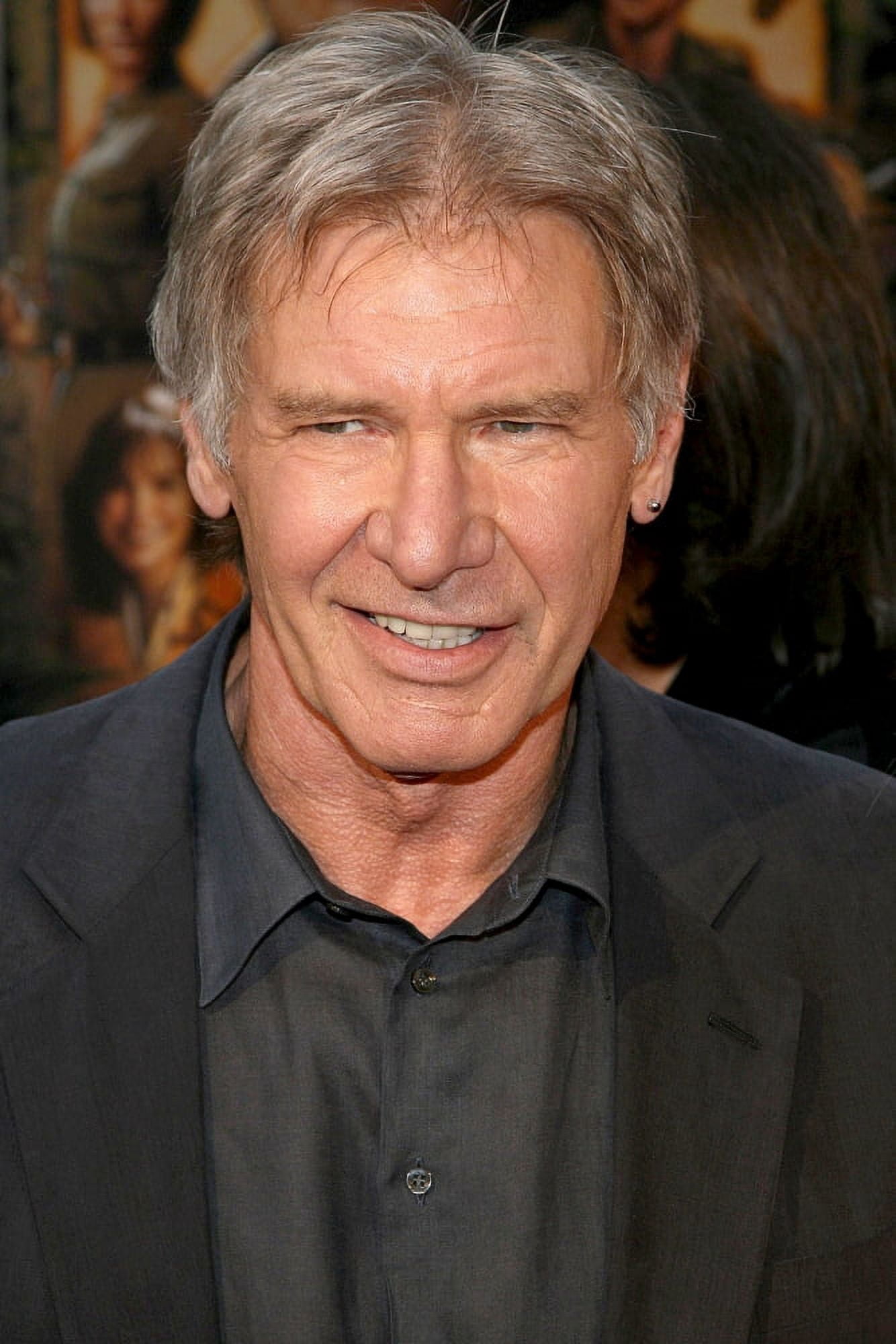 Harrison Ford At Arrivals For Indiana Jones And The Kingdom Of The Crystal Skull Screening By Bet Networks And Paramount Canvas Art - (16 x 20)