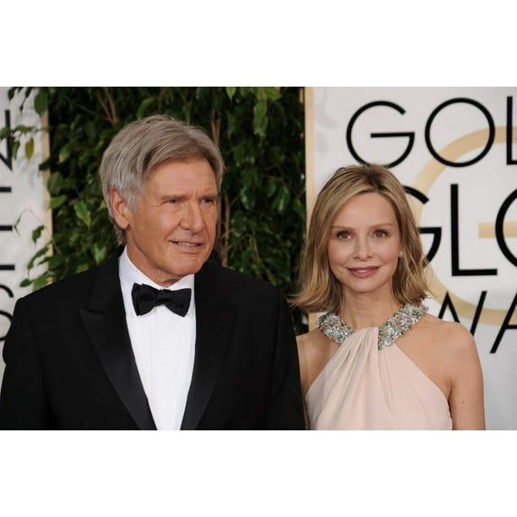 Harrison Ford Calista Flockhart At Arrivals For The 72Nd Annual Golden Globe Awards 2015 - Part 1 The Beverly Hilton