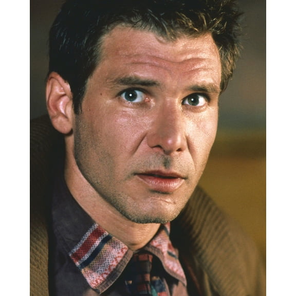 Harrison Ford In Blade Runner Close Up Portrait From Classic Sci_Fi 24X36 Classic Hollywood Poster