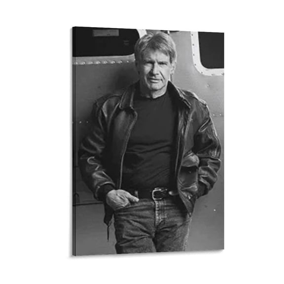 Harrison Ford Posters Posters Art Print Wall Photo Paint Poster Hanging Picture Family Bedroom Decor Gift 24x36inch(60x90cm)