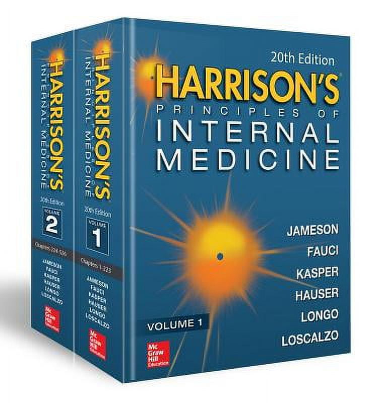 Harrison's Principles of Internal Medicine, Twentieth Edition (Vol.1 & Vol.2) - Hardcover Harrison's Principles of Internal Medicine, Twentieth Edition (Vol.1 & Vol.2) - Hardcover