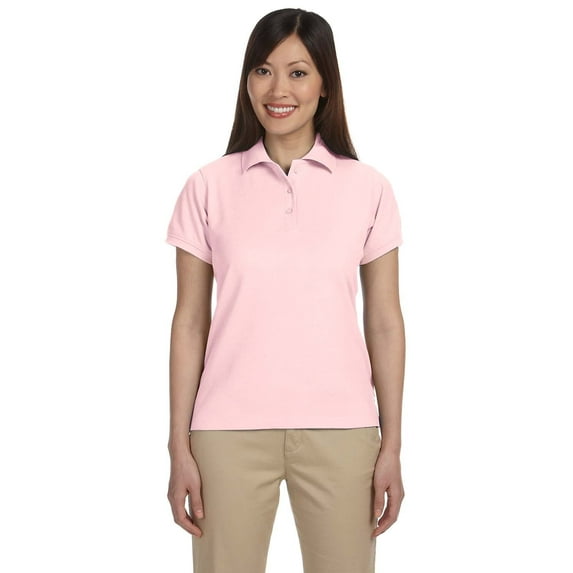 Harriton 5 oz. Blend-Tek Polo (M280W) Blush, XL