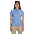 thumbnail image 1 of Harriton 5 oz. Blend-Tek Polo (M280W) Light College Blue, M, 1 of 3
