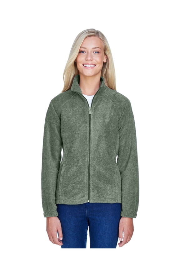 M990W Women's Full-Zip Fleece-Dill-2XL
