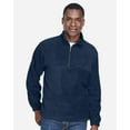 thumbnail image 1 of Harriton M980 Men's Quarter-Zip Fleece Pullover-Navy-M, 1 of 3