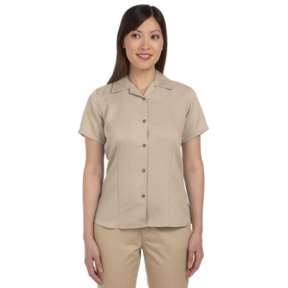 Harriton Bahama Cord Camp Shirt (M570W) Sand, S