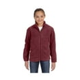 thumbnail image 1 of Harriton Big Boy's Full-Zipper Polyester Fleece Pullover, Style M990Y, 1 of 1