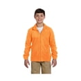 thumbnail image 1 of Harriton Big Boy's Full-Zipper Polyester Fleece Pullover, Style M990Y, 1 of 1
