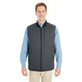 thumbnail image 1 of Harriton M776 Unisex Dockside Interactive Reversible Freezer Vest-Black/ Dark Charcoal-4XL, 1 of 3
