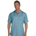 thumbnail image 1 of Harriton Harriton Men's Bahama Cord Camp Shirt - Cloud Blue - Xx-Large, 1 of 1